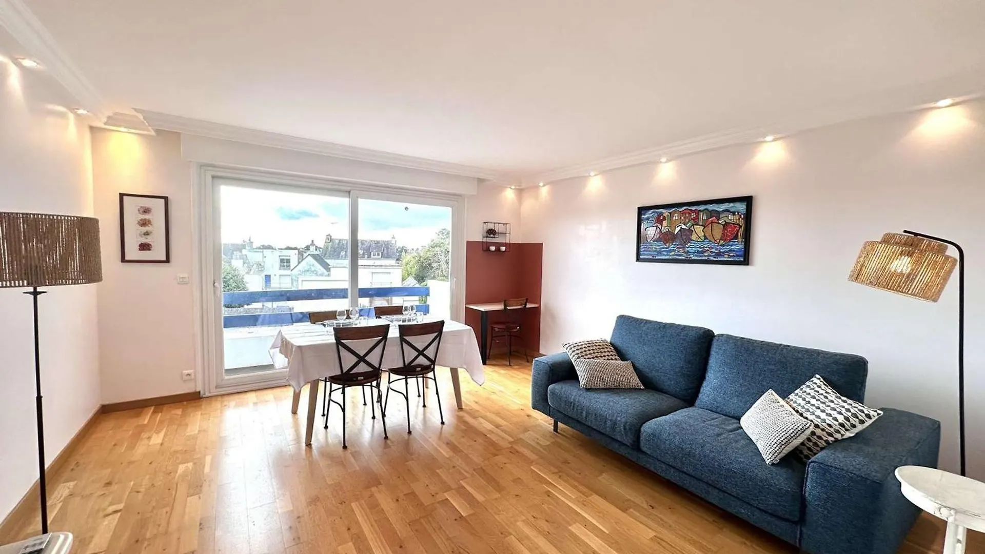 Appartement Lumineux A Benodet, Plage Et Commerces A Pied - Fr-1-481-176